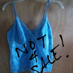 Victoria's Secret blue cami